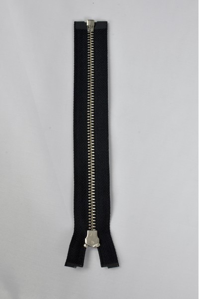 ZIP072  2號拉鏈  成衣單頭拉鏈款式  白銅牙拉鏈  開尾拉鏈  不設單獨拉鍊訂購 細節-3